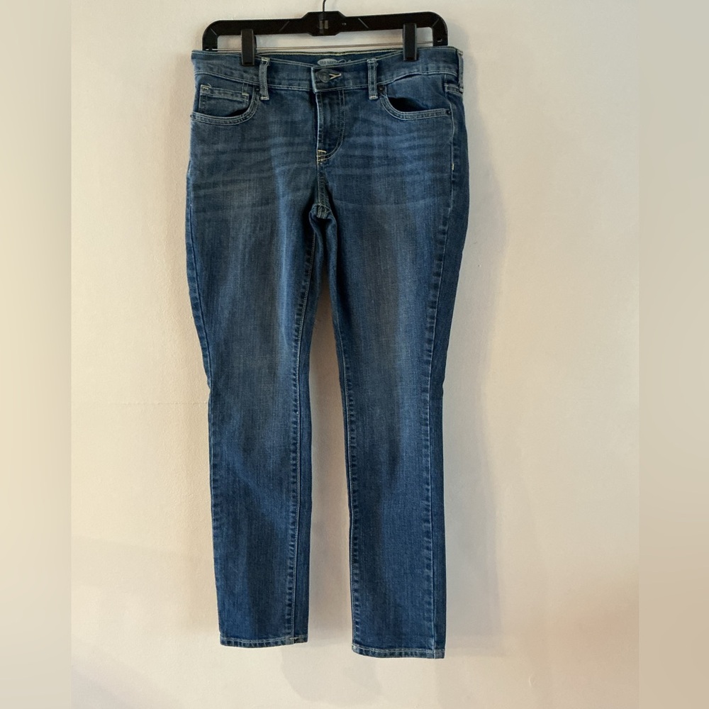 Old Navy Women's Mid Wash Ankle Jeans - Blue